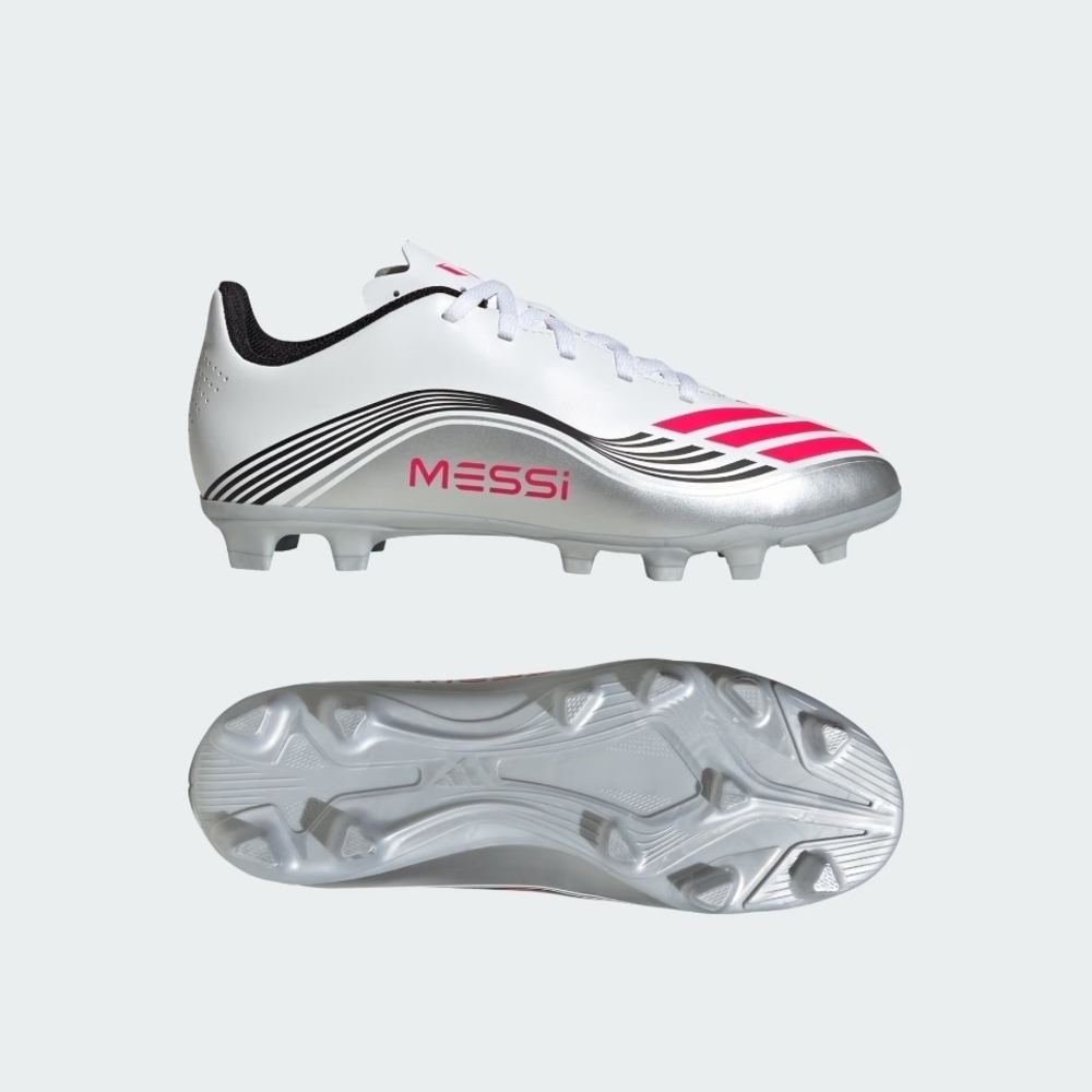 🌟🌟Adidas Messi White and Silver Cleats🌟🌟